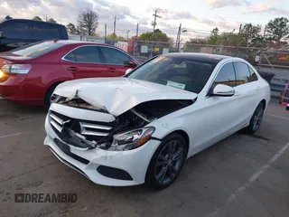2017 Mercedes-Benz C 300 with VIN 55SWF4JB9HU196015, listed as a IAAI auction lot 41808605 with 121,378 mi miles and . Bid and sale history available at DreamBid. Image 17.