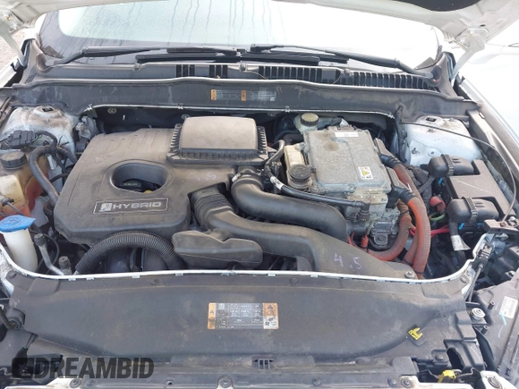 2013 Ford Fusion SE Hybrid with VIN 3FA6P0LUXDR349019, listed as a IAAI auction lot 42800125 with 143,089 mi miles and . Bid and sale history available at DreamBid. Image 10.