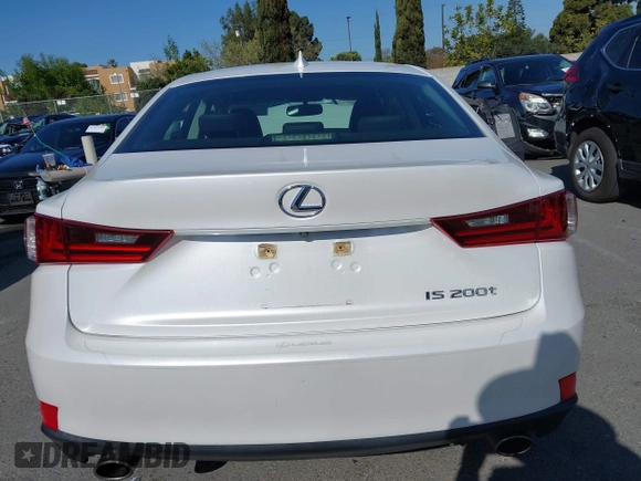2016 Lexus IS 200t with VIN JTHBA1D2XG5035793, listed as a IAAI auction lot 41965115 with 101,260 mi miles and . Bid and sale history available at DreamBid. Image 16.