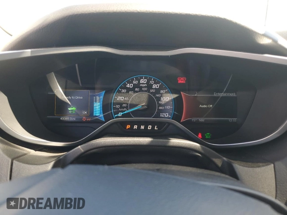 2013 Ford Focus Electric with VIN 1FADP3R46DL325122, listed as a Copart auction lot 48500725 with 40,085 mi miles and Clean title. Bid and sale history available at DreamBid. Image 9.