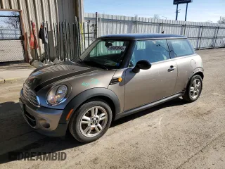 2013 MINI Cooper Hardtop with VIN WMWSU3C50DT374468, listed as a Copart auction lot 49483045 with 101,163 mi miles and Salvage Title. Bid and sale history available at carsss.com. Image 1.
