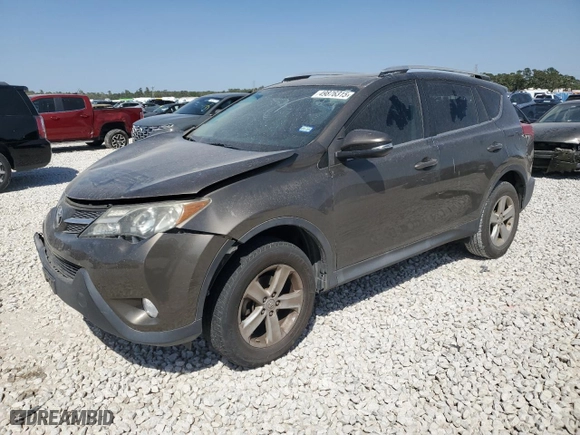 2013 Toyota RAV4 XLE with VIN 2T3WFREV9DW022775, listed as a Copart auction lot 49876315 with 132,953 mi miles and Salvage Title. Bid and sale history available at carsss.com. Image 1.