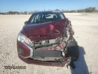 2023 Mitsubishi Mirage ES z VIN ML32AUHJ4PH001743, wystawiony jako Copart lot #48031455 z przebiegiem 16 832 mil mil oraz Szkoda całkowita • Salvage title. Historia ofert i sprzedaży dostępna na DreamBid. Obrazek 5.