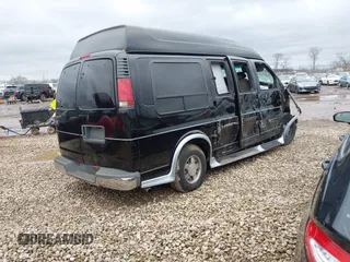 2002 Chevrolet Express with VIN 1GBFG15RX21198820, listed as a IAAI auction lot 41215536 with Not Provided miles. Bid and sale history available at carsss.com. Image 4.