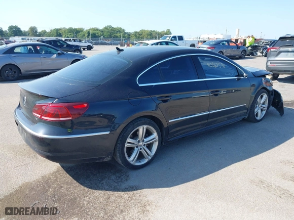 2016 Volkswagen CC Sport with VIN WVWBN7AN8GE514253, listed as a IAAI auction lot 40367576 with 83,483 mi miles. Bid and sale history available at carsss.com. Image 4.