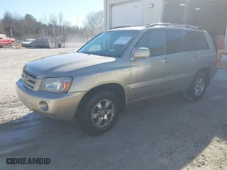 2005 Toyota Highlander with VIN JTEDP21AX50052397, listed as a IAAI auction lot 41703701 with 288,975 mi miles. Bid and sale history available at carsss.com. Image 2.