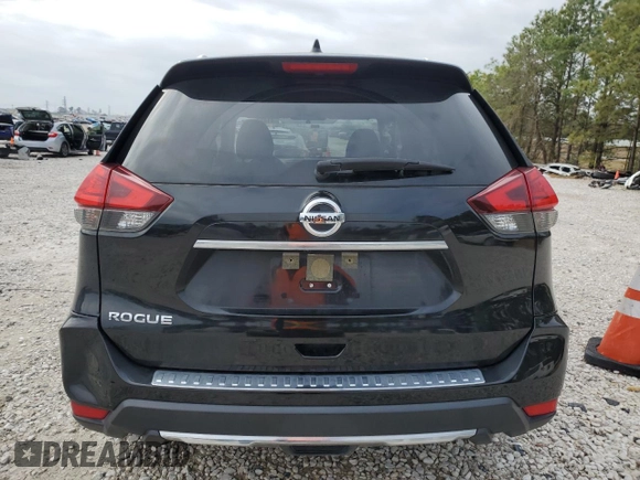 2017 Nissan Rogue SV with VIN JN8AT2MT0HW147220, listed as a Copart auction lot 41434355 with 140,940 mi miles and Salvage Title. Bid and sale history available at carsss.com. Image 6.