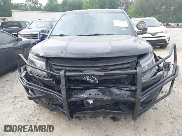 2017 Ford Police Interceptor Utility with VIN 1FM5K8AR9HGE01119, listed as a IAAI auction lot 42266621 with Not provided miles and . Bid and sale history available at DreamBid. Image 12.