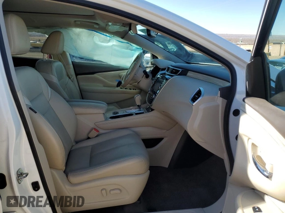 2018 Nissan Murano S with VIN 5N1AZ2MH7JN171396, listed as a Copart auction lot 42185265 with 39,602 mi miles and Salvage Title. Bid and sale history available at DreamBid. Image 7.