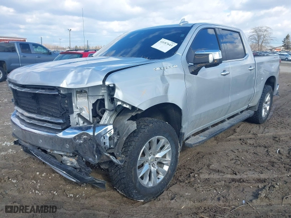 2019 Chevrolet Silverado 1500 LTZ with VIN 1GCUYGELXKZ154980, listed as a IAAI auction lot 41687643 with 139,023 mi miles. Bid and sale history available at carsss.com. Image 22.