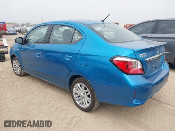2024 Mitsubishi Mirage ES z VIN ML32FUFJ3RHF08580, wystawiony jako IAAI lot #41930898 z przebiegiem 1 793 mil mil oraz . Historia ofert i sprzedaży dostępna na DreamBid. Obrazek 3.