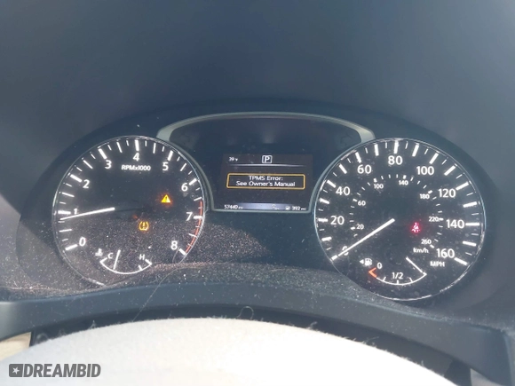 2017 Nissan Altima 2.5 SR with VIN 1N4AL3AP9HC133798, listed as a IAAI auction lot 41582890 with 57,440 mi miles. Bid and sale history available at carsss.com. Image 7.