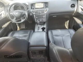 2017 Nissan Pathfinder SL with VIN 5N1DR2MM1HC611323, listed as a Copart auction lot 59956795 with 80,317 mi miles and Salvage title. Bid and sale history available at DreamBid. Image 8.