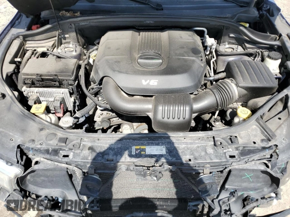 2014 Dodge Durango SXT with VIN 1C4RDJAGXEC590226, listed as a Copart auction lot 51309025 with 105,521 mi miles and Non repairable. Bid and sale history available at DreamBid. Image 12.