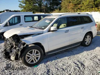 2016 Mercedes-Benz GL with VIN 4JGDF6EE3GA705267, listed as a Copart auction lot 76992604 with 99,259 mi miles and Clean Title. Bid and sale history available at carsss.com. Image 1.