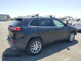 2016 Jeep Cherokee Limited with VIN 1C4PJMDB5GW231904, listed as a Copart auction lot 56252665 with 195,190 mi miles and Clean Title. Bid and sale history available at DreamBid. Image 3.