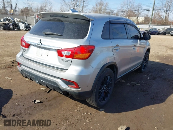 2019 Mitsubishi Outlander Sport ES 2.0 with VIN JA4AP3AUXKU015629, listed as a IAAI auction lot 41805253 with 102,754 mi miles. Bid and sale history available at carsss.com. Image 4.