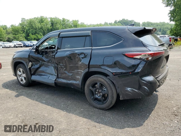 2022 Toyota Highlander LE z VIN 5TDBZRBH4NS176057, wystawiony jako Copart lot #60428025 z przebiegiem 54 600 mil mil oraz Szkoda całkowita • Salvage title. Historia ofert i sprzedaży dostępna na DreamBid. Obrazek 2.