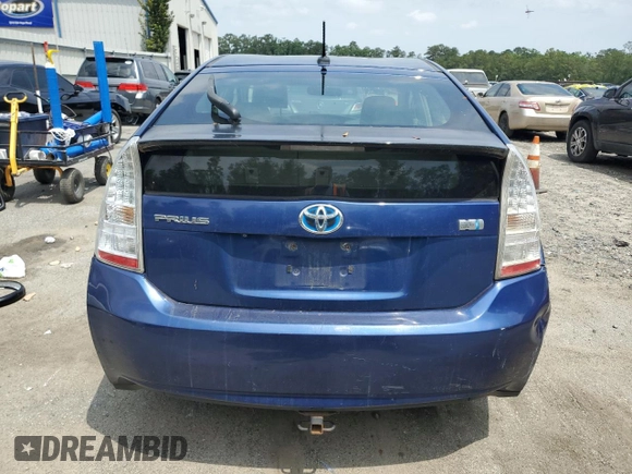 2010 Toyota Prius II with VIN JTDKN3DU0A0082578, listed as a Copart auction lot 55941325 with Not Provided miles and Clean Title. Bid and sale history available at DreamBid. Image 6.