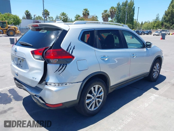 2017 Nissan Rogue S with VIN KNMAT2MT5HP588959, listed as a IAAI auction lot 39662668 with 224,444 mi miles and . Bid and sale history available at carsss.com. Image 4.