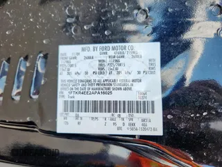 2010 Ford Ranger XLT with VIN 1FTKR4EE2APA16025, listed as a Copart auction lot 62127645 with 131,537 mi miles and Salvage title. Bid and sale history available at DreamBid. Image 13.