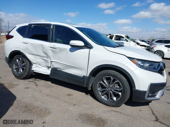 2020 Honda CR-V EX with VIN 5J6RW1H51LA013490, listed as a IAAI auction lot 41703228 with 62,896 mi miles. Bid and sale history available at carsss.com. Image 6.