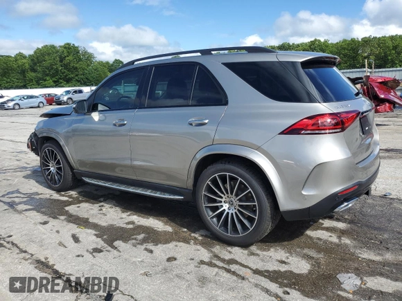 2020 Mercedes-Benz GLE 350 z VIN 4JGFB4KBXLA152839, wystawiony jako Copart lot #59857555 z przebiegiem 37 558 mil mil oraz Szkoda całkowita • Salvage title. Historia ofert i sprzedaży dostępna na DreamBid. Obrazek 2.