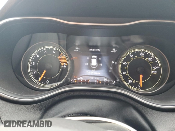 2022 Jeep Cherokee Trailhawk с VIN 1C4PJMBX1ND529146, выставлен на аукционе Copart как лот 56237365 с пробегом 26 718 миль миль и Списание • Salvage title. История ставок и продаж доступна на DreamBid. Изображение 9.