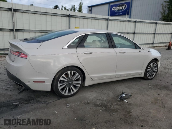2019 Lincoln MKZ Hybrid Reserve II with VIN 3LN6L5MU9KR633669, listed as a Copart auction lot 51943355 with 98,581 mi miles and Salvage title. Bid and sale history available at DreamBid. Image 3.