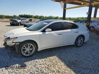 2012 Nissan Maxima SV with VIN 1N4AA5AP6CC851559, listed as a Copart auction lot 53144685 with 175,954 mi miles and Salvage title. Bid and sale history available at DreamBid. Image 1.
