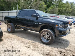 2017 Ram 1500 Express with VIN 3C6RR6KT9HG520834, listed as a Copart auction lot 59480515 with 133,428 mi miles and Clean title. Bid and sale history available at DreamBid. Image 4.