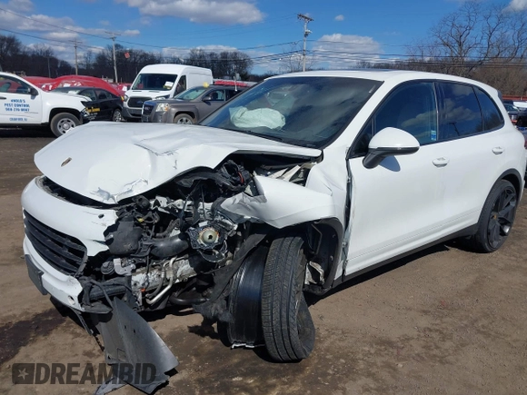 2016 Porsche Cayenne with VIN WP1AA2A26GLA02503, listed as a IAAI auction lot 41684700 with 90,495 mi miles. Bid and sale history available at carsss.com. Image 17.