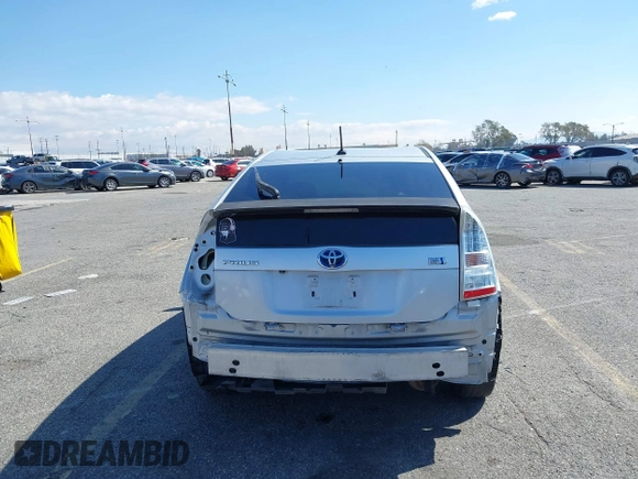2011 Toyota Prius I with VIN JTDKN3DU3B0283148, listed as a IAAI auction lot 41745665 with 166,688 mi miles. Bid and sale history available at carsss.com. Image 17.