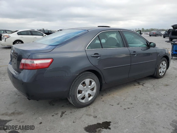 2007 Toyota Camry CE with VIN 4T1BE46KX7U081629, listed as a Copart auction lot 52874375 with 71,492 mi miles and Salvage Title. Bid and sale history available at carsss.com. Image 3.