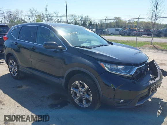 2017 Honda CR-V EX with VIN 2HKRW2H59HH685261, listed as a IAAI auction lot 41921522 with 66,428 mi miles. Bid and sale history available at carsss.com. Image 1.