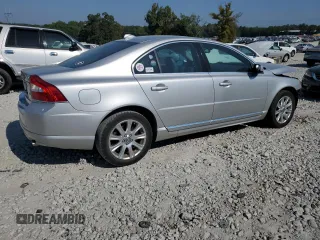 2010 Volvo S80 I6 with VIN YV1960AS1A1124919, listed as a Copart auction lot 72180494 with 124,814 mi miles and Salvage Title. Bid and sale history available at carsss.com. Image 3.