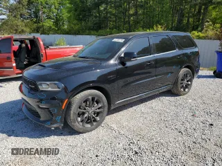2021 Dodge Durango R/T z VIN 1C4SDJCT6MC885835, wystawiony jako Copart lot #52768175 z przebiegiem 60 539 mil mil oraz Szkoda całkowita • Salvage title. Historia ofert i sprzedaży dostępna na DreamBid. Obrazek 1.