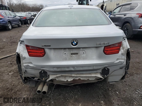 2014 BMW 3 Series 328i xDrive with VIN WBA3B5G53ENS06927, listed as a Copart auction lot 52871955 with 178,753 mi miles and Salvage Title. Bid and sale history available at DreamBid. Image 6.
