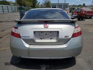 2007 Honda Civic Si with VIN 2HGFG21577H702545, listed as a Copart auction lot 55108605 with Not Provided miles and Clean Title. Bid and sale history available at DreamBid. Image 6.