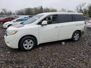 2011 Nissan Quest SL z VIN JN8AE2KPXB9007682, wystawiony jako Copart lot #52444555 z przebiegiem 146 030 mil mil oraz Szkody całkowita. Historia ofert i sprzedaży dostępna na DreamBid. Obrazek 1.