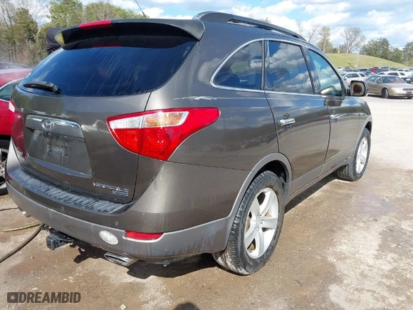 2008 Hyundai Veracruz GLS with VIN KM8NU13C48U069814, listed as a IAAI auction lot 41880868 with 167,796 mi miles. Bid and sale history available at carsss.com. Image 4.