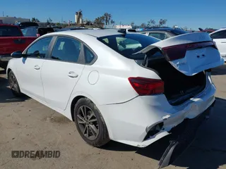 2024 Kia Forte LXS with VIN 3KPF24AD6RE837112, listed as a IAAI auction lot 41725431 with 7,784 mi miles. Bid and sale history available at carsss.com. Image 3.