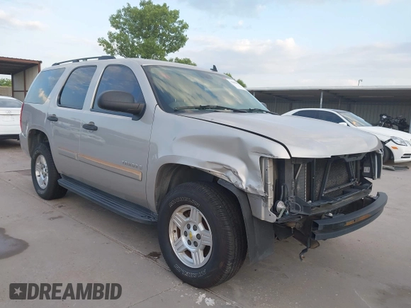 2008 Chevrolet Tahoe LS with VIN 1GNFC13C18R185820, listed as a IAAI auction lot 42662827 with 186,500 mi miles and . Bid and sale history available at DreamBid. Image 1.
