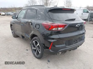 2023 Chevrolet TrailBlazer RS with VIN KL79MUSL2PB151394, listed as a IAAI auction lot 42063565 with 10,634 mi miles and . Bid and sale history available at DreamBid. Image 3.