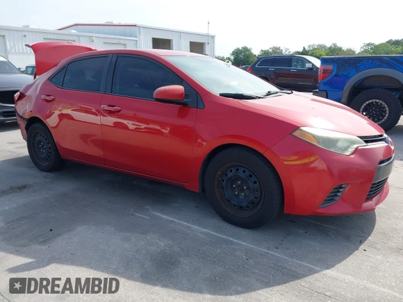 2015 Toyota Corolla L with VIN 2T1BURHE3FC366745, listed as a IAAI auction lot 42077010 with 208,663 mi miles and . Bid and sale history available at DreamBid. Image 1.