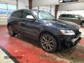 2016 Audi SQ5 3.0T Technik with VIN WA1LCAFP2GA035491, listed as a Copart auction lot 84615454 with 86,936 mi miles and Salvage Title. Bid and sale history available at carsss.com. Image 4.