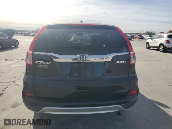 2015 Honda CR-V EX with VIN 2HKRM4H57FH700189, listed as a Copart auction lot 84890264 with 93,120 mi miles and Salvage Title. Bid and sale history available at DreamBid. Image 6.