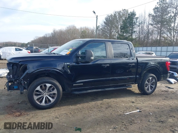 2021 Ford F-150 XL with VIN 1FTFW1CD4MFC76410, listed as a IAAI auction lot 41405983 with 79,768 mi miles and . Bid and sale history available at DreamBid. Image 15.