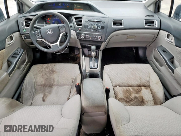 2014 Honda Civic LX z VIN 19XFB2F57EE029853, wystawiony jako Copart lot #58571555 z przebiegiem 138 115 mil mil oraz Czysty tytuł • Clean title. Historia ofert i sprzedaży dostępna na DreamBid. Obrazek 8.