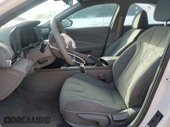 2022 Hyundai Elantra with VIN 5NPLM4G2NH063289, listed as a Copart auction lot 54551105 with 25,908 mi miles and Salvage title. Bid and sale history available at DreamBid. Image 7.